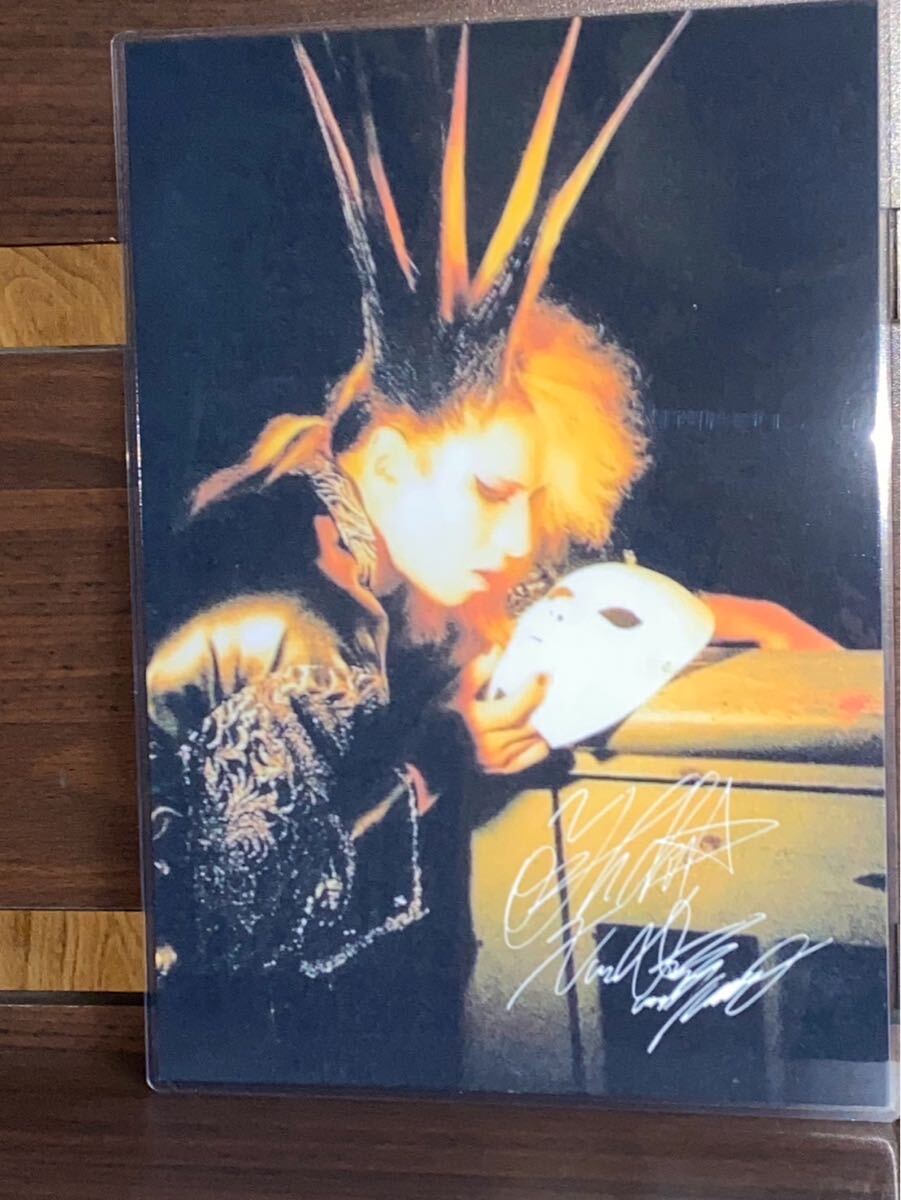 xjapan yoshiki ラミネート ハンドメイド品 A4拍卖