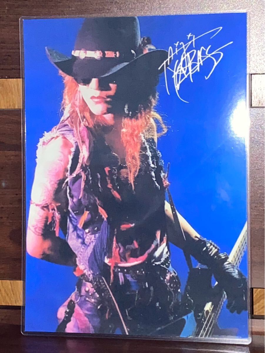 xjapan taiji ラミネート ハンドメイド品 A4拍卖