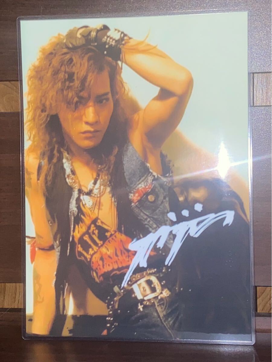 xjapan taiji ラミネート ハンドメイド品 A4拍卖