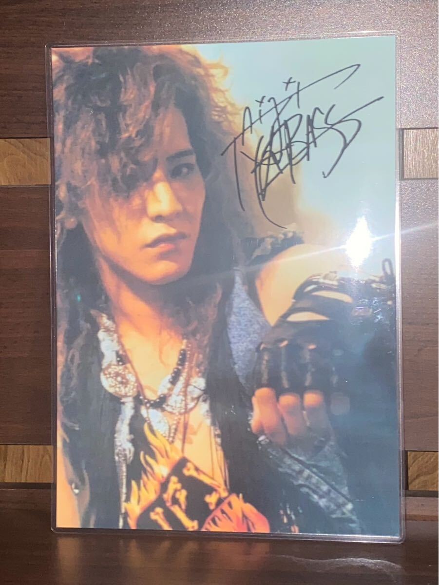 xjapan taiji ラミネート ハンドメイド品 A4拍卖