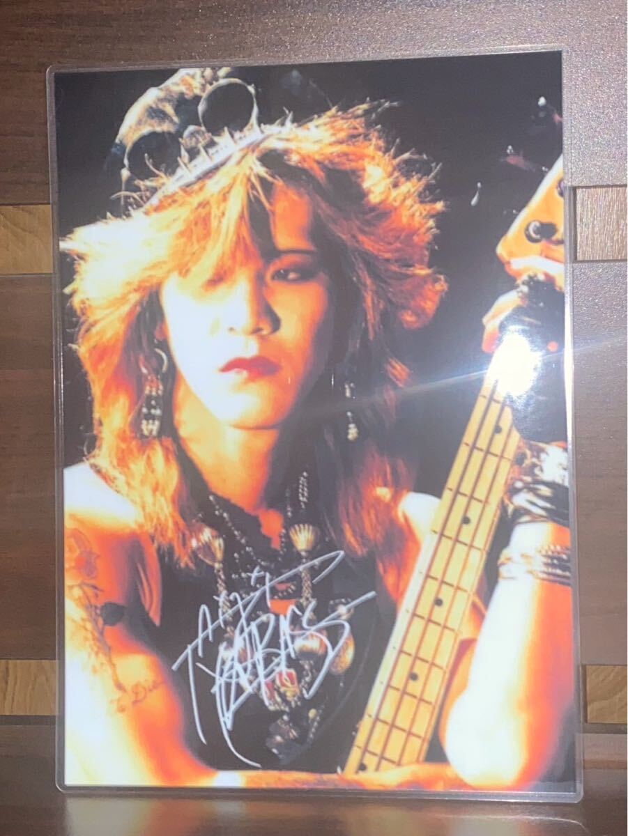 xjapan taiji ラミネート ハンドメイド品 A4拍卖