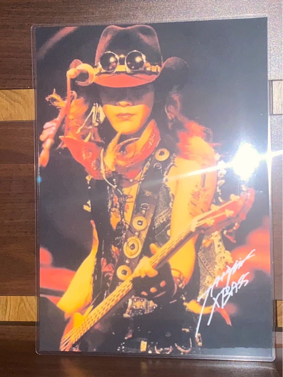 xjapan taiji ラミネート ハンドメイド品 A4拍卖