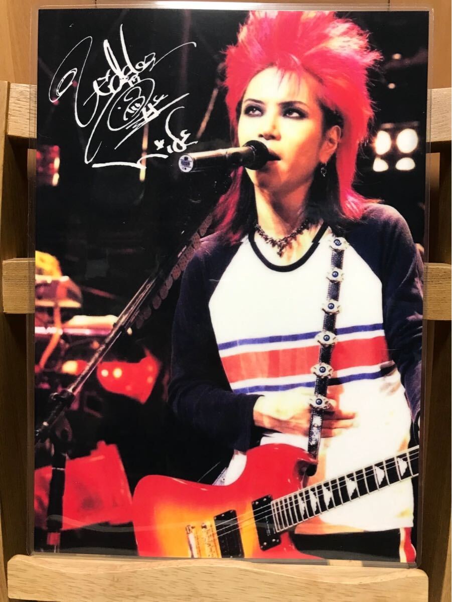 xjapan hide ラミネート ハンドメイド品 A4拍卖