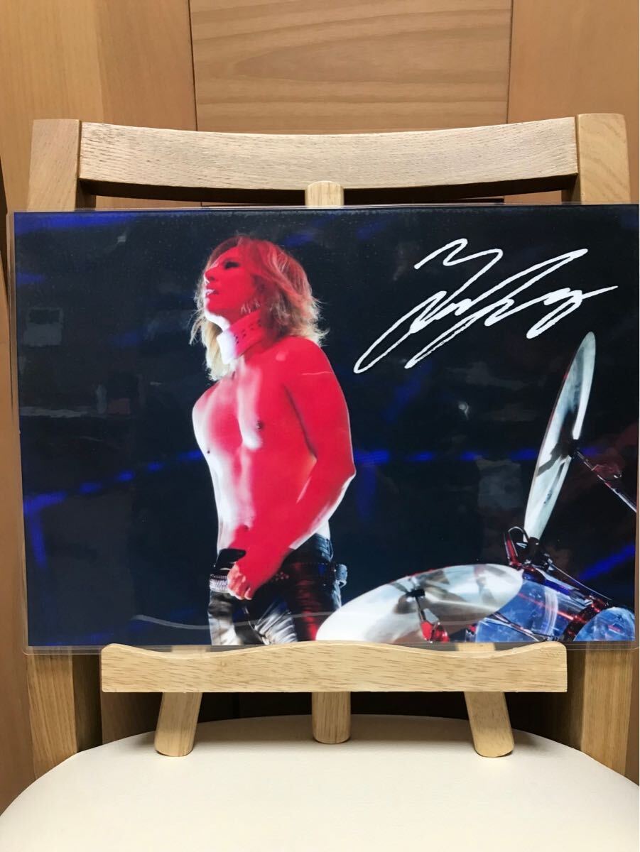 xjapan yoshiki ラミネート ハンドメイド品 A4拍卖