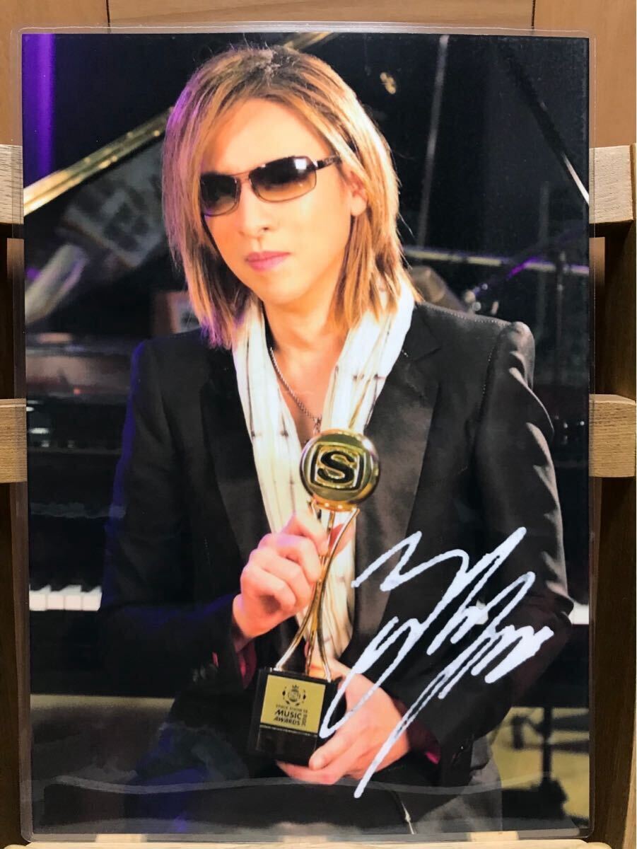 xjapan yoshiki ラミネート ハンドメイド品 A4拍卖