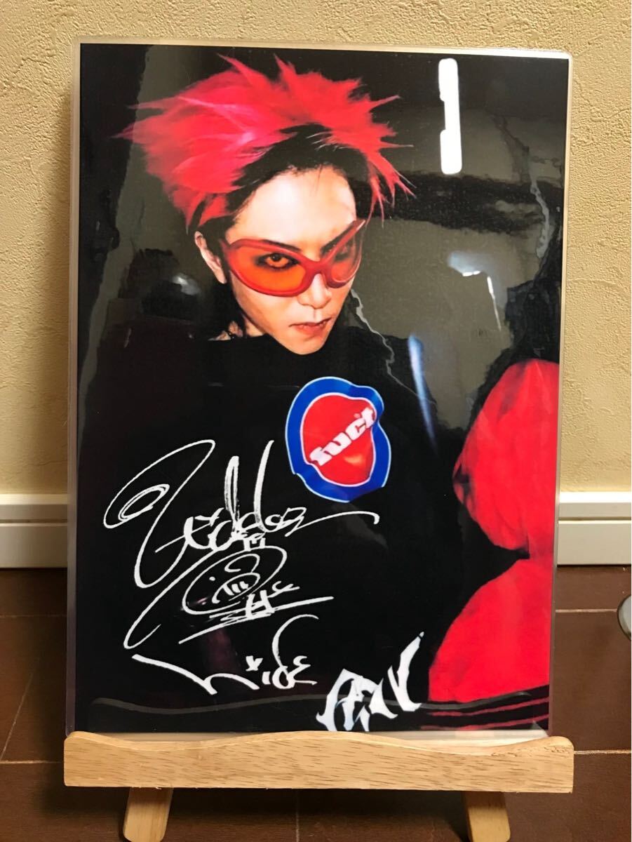 xjapan hide ラミネート ハンドメイド品 A4拍卖