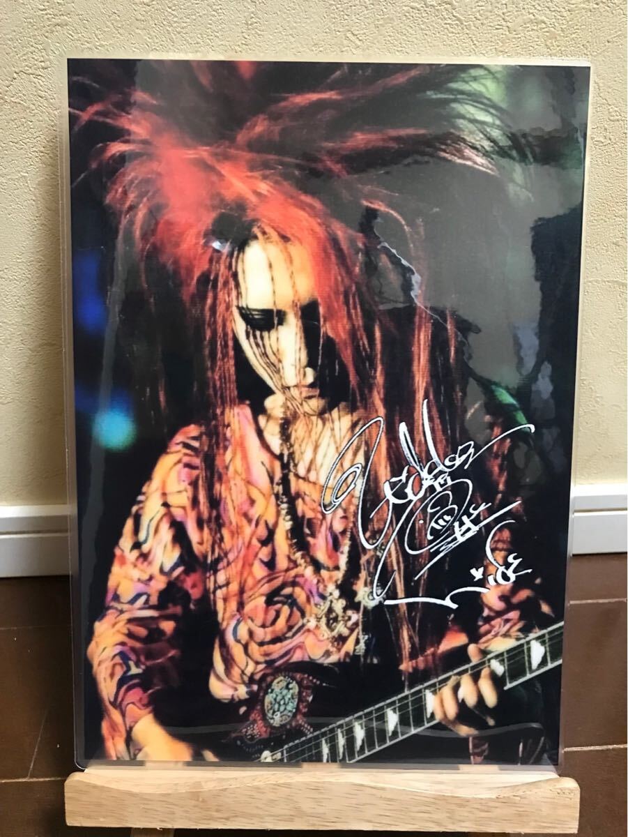 xjapan hide ラミネート ハンドメイド品 A4拍卖