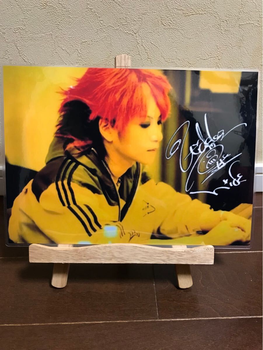 xjapan hide ラミネート ハンドメイド品 A4拍卖