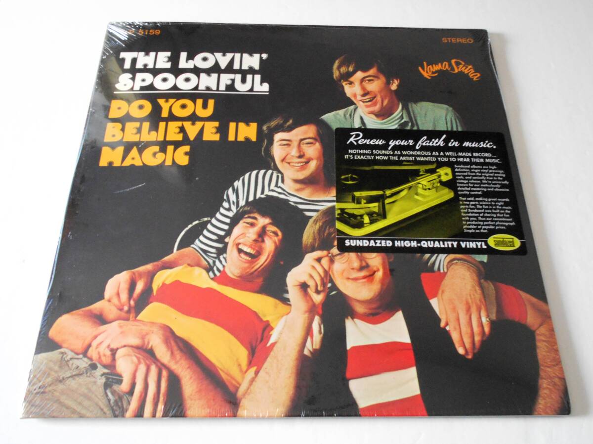 廃盤未開封LP◇THE LOVIN’ SPOONFUL ラヴィン・スプーンフル/DO YOU BELIEVE IN MAGIC<見開きジャケ180グラム重量盤カラーレコード> 拍卖