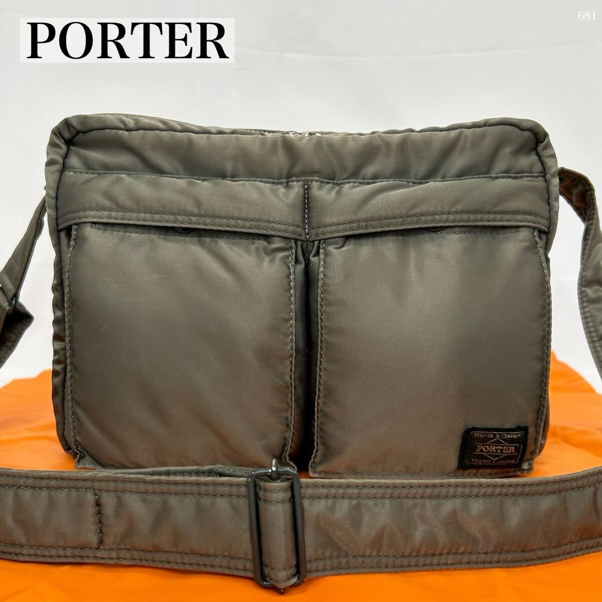 【入手困難品/未使用級】 定価17万円 ポーター PORTER タンカー TANKER 吉田カバン 吉田鞄 ショルダーバッグ メッセンジャーバッグ メンズ拍卖