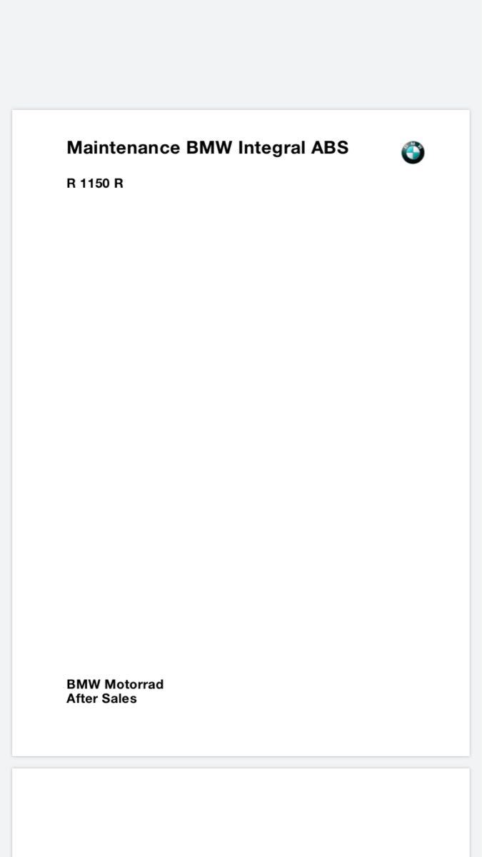 BMW R1150R メンテナンスサービスマニュアル拍卖