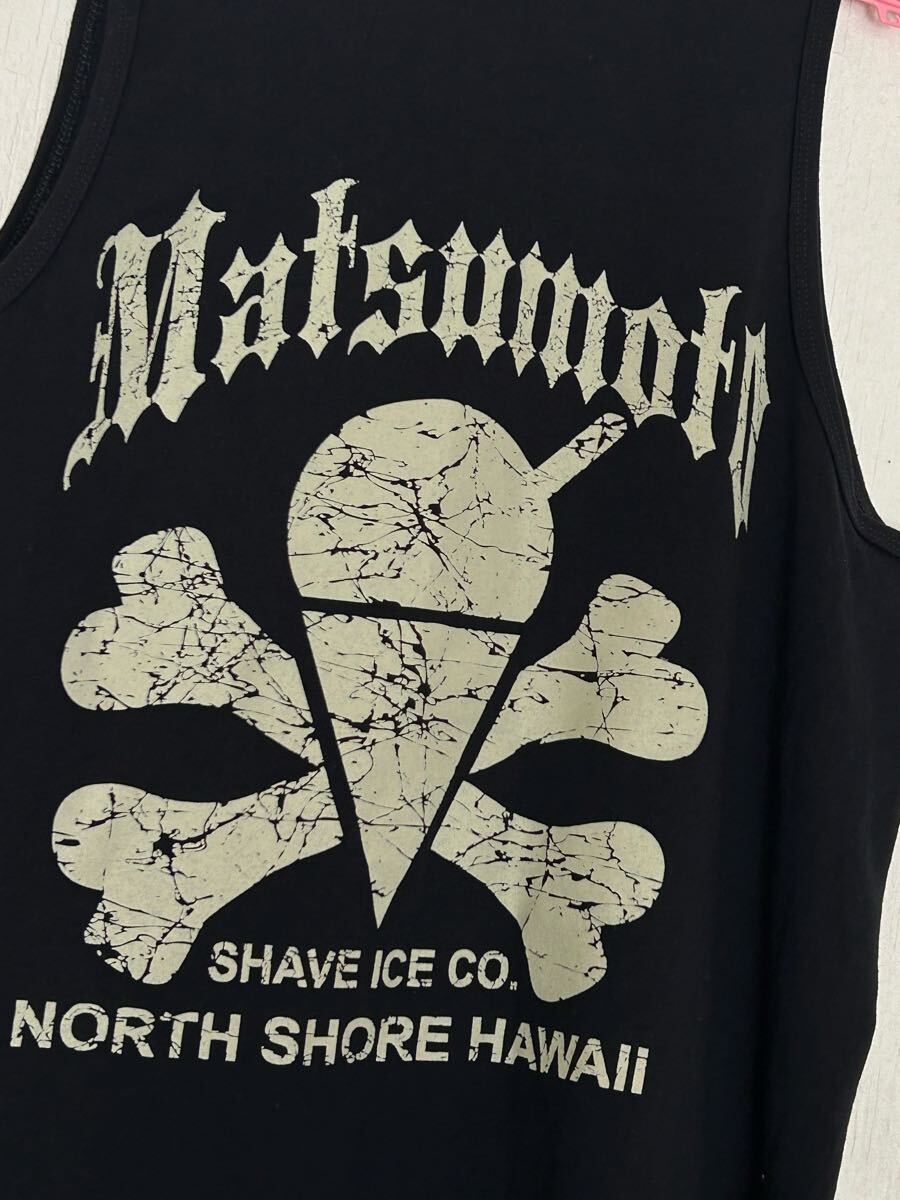美品 Matsumoto shave ice クラック両面プリント タンクトップ拍卖