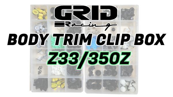 GRID Racing フェアレディ Z33 ボディ トリム クリップ キット バンパー 内装 トランク エアロ ボンネット 等の部分に最適! 350z拍卖