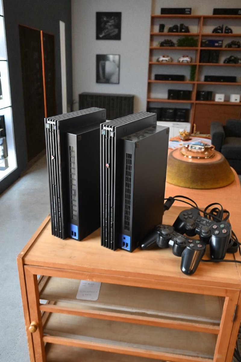 ○PS2/プレステ2 本体2台セット SCPH-50000&SCPH-39000 古道具のgplus広島2507k拍卖