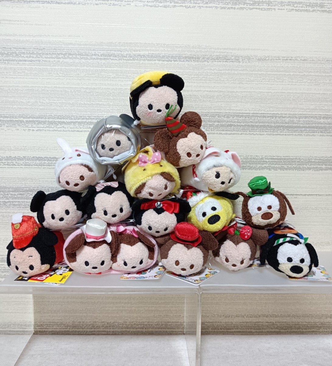 ディズニーストア ミッキー ミニー ツムツム ぬいぐるみ 90周年 バレンタイン お寿司 いちご イースター リバーシブル グーフィー プルート拍卖