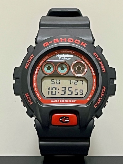 CASIO G-SHOCK DW-6900FSMP Manhattan Portage マンハッタンポーテージ ブラック レッド拍卖