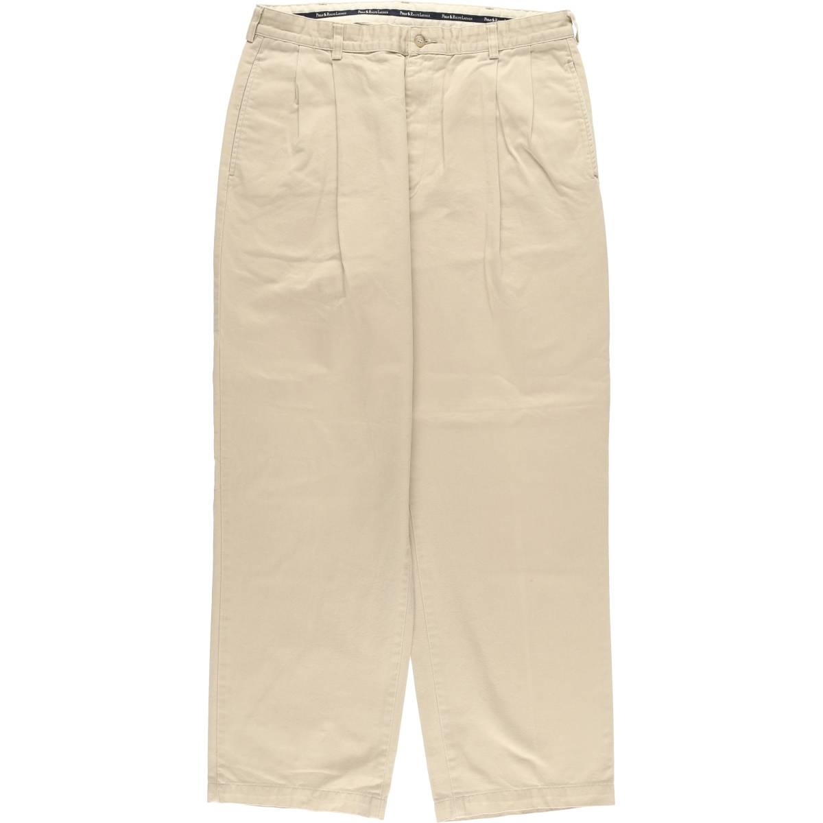 古着 ラルフローレン Ralph Lauren POLO RALPH LAUREN ツータック チノパンツ メンズw34相当 /eaa557370拍卖