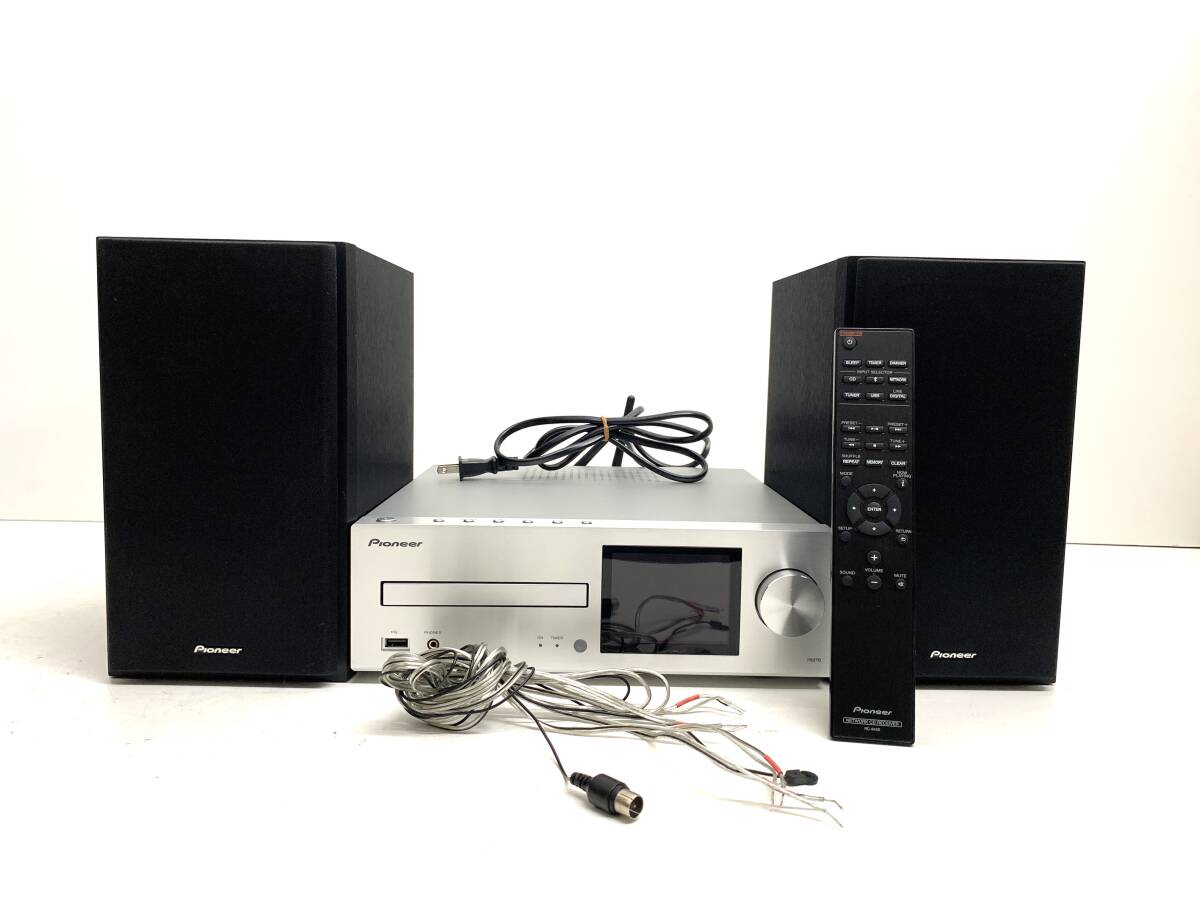 丸1416 PIONEER パイオニア ネットワークCDレシーバー XC-HM76 /S-HM76 リモコン(RC-945S)付き スピーカー拍卖