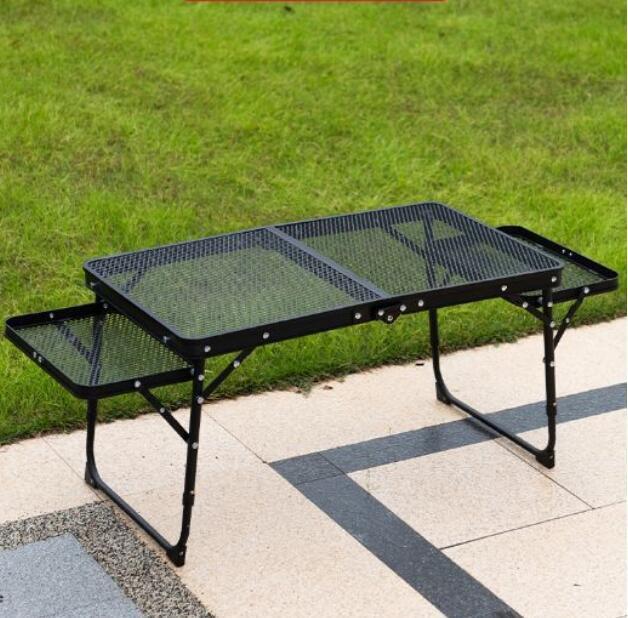 新作大人気高品質アウトドア テーブル コンパクト メッシュ サイドテーブル キャンプ 折り畳み キャンプ拍卖