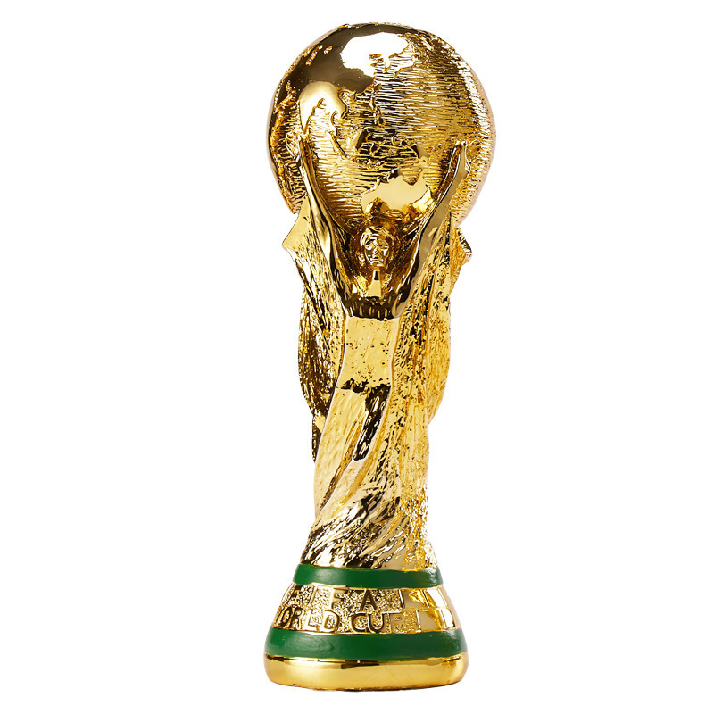 大人気高品質新品サッカーワールドカップ トロフィー風 おもちゃ 置物 36cm拍卖