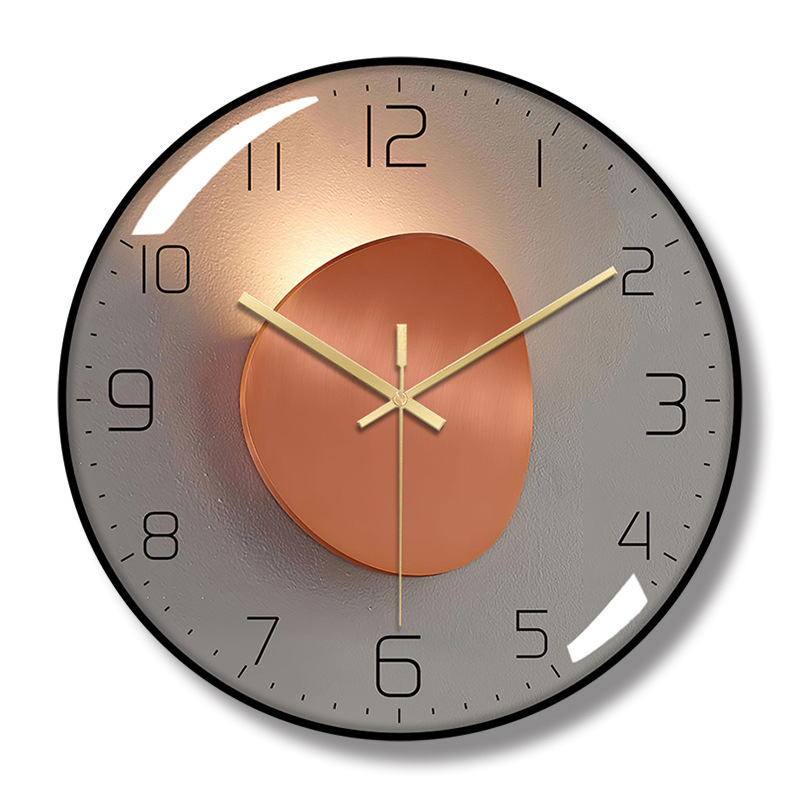 新品壁掛け時計 掛け時計 時計 連続秒針 木製 おしゃれ 北欧 レトロ 静音 デジタル お洒落 プレゼント インテリア飾り 30CM拍卖