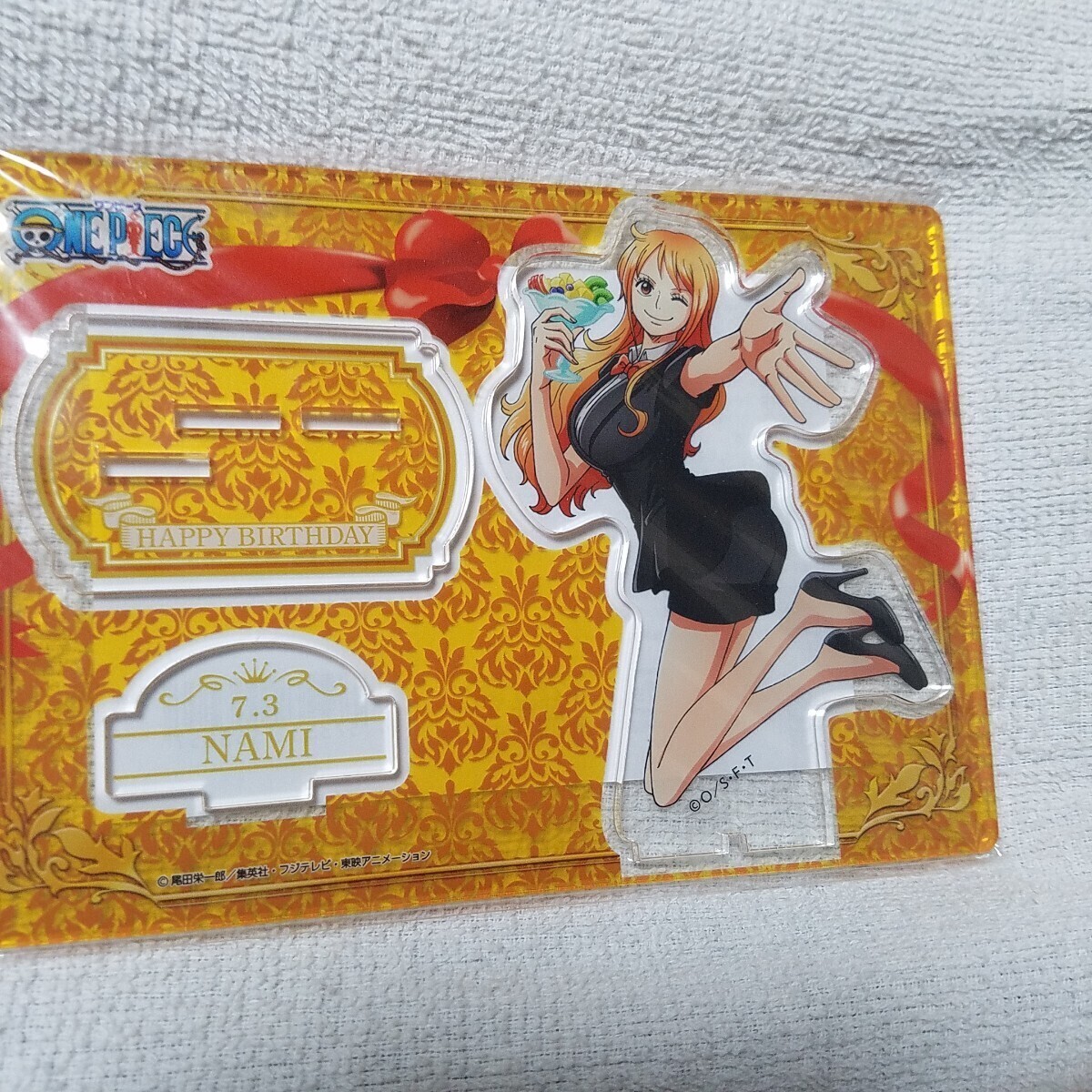 即決 ナミ バースデー 2019年 アクリルスタンド ワンピース 麦わらストア Birthday 拍卖