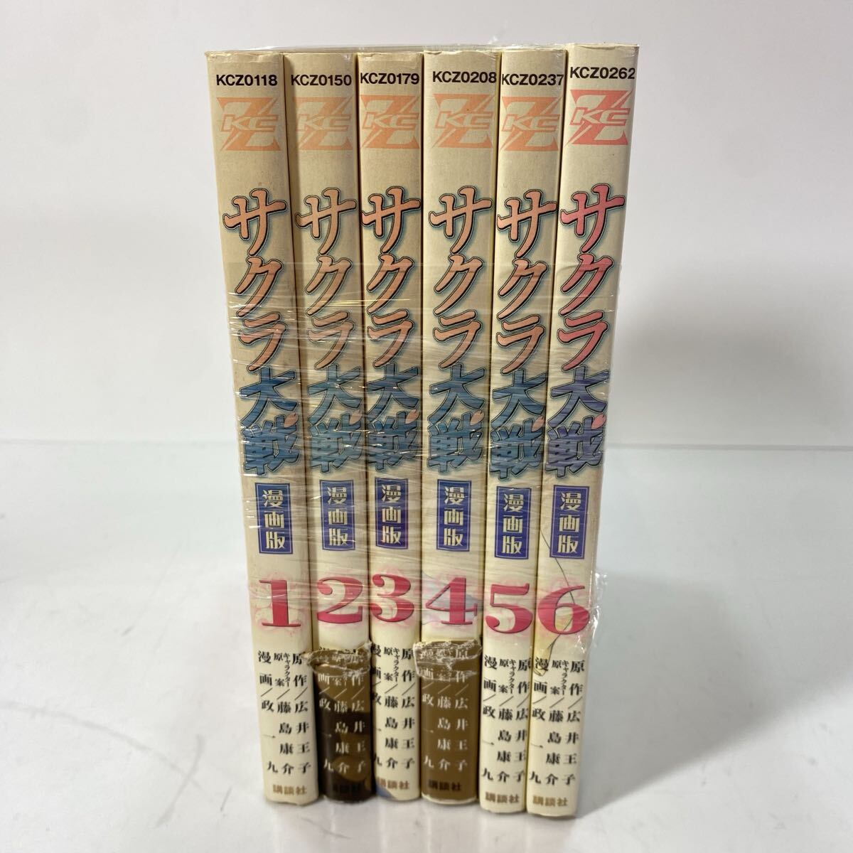 サクラ大戦 6巻セット 政一九 広井王子 講談社 マガジンZ 漫画 マンガ コミック 単行本 古本 まとめ 現状品拍卖