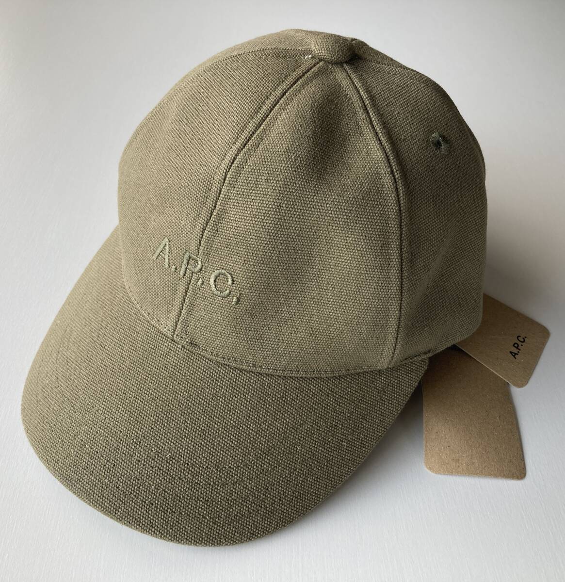 APC charlie logo cap ロゴ キャップ 56cm khaki拍卖