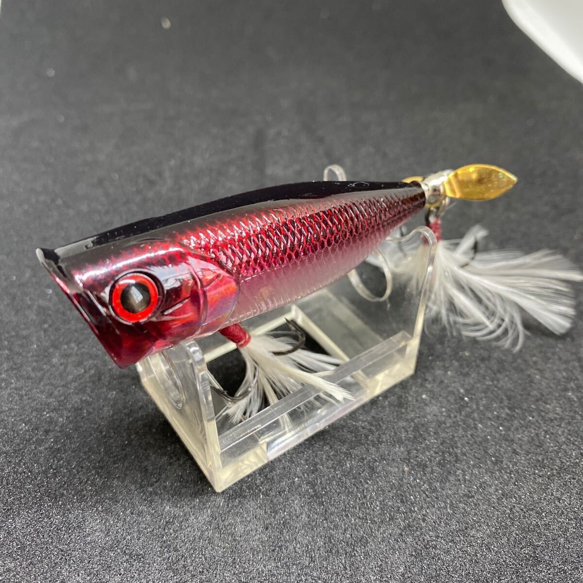 ラッキークラフト トネスプラッシュ エンジン デッドリーブラック LUCKY CRAFT TONE SPLASH engine トップウォーター 12g 7cm拍卖