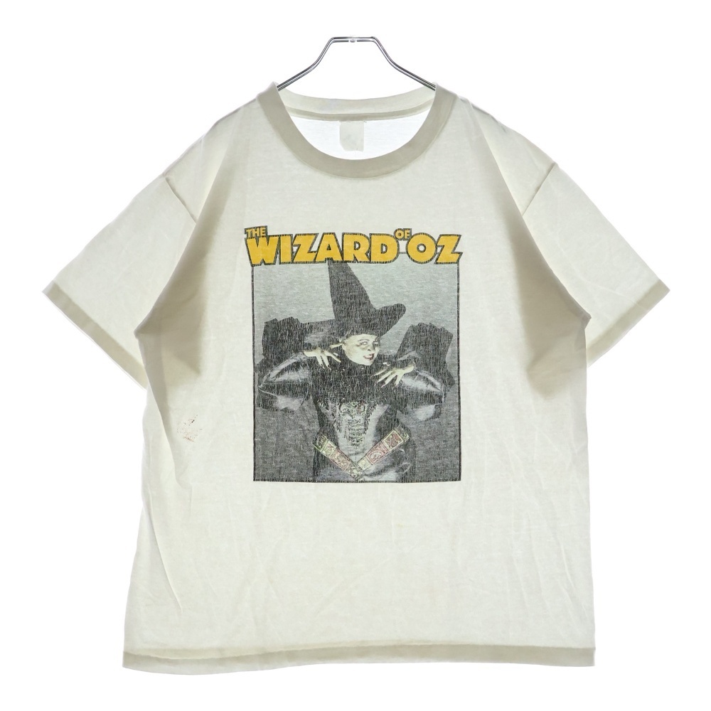 VINTAGE ヴィンテージ 90S VINTAGE Wizard of Oz ヴィンテージ オズの魔法使い フォトプリント 半袖Tシャツ カットソーホワイト拍卖