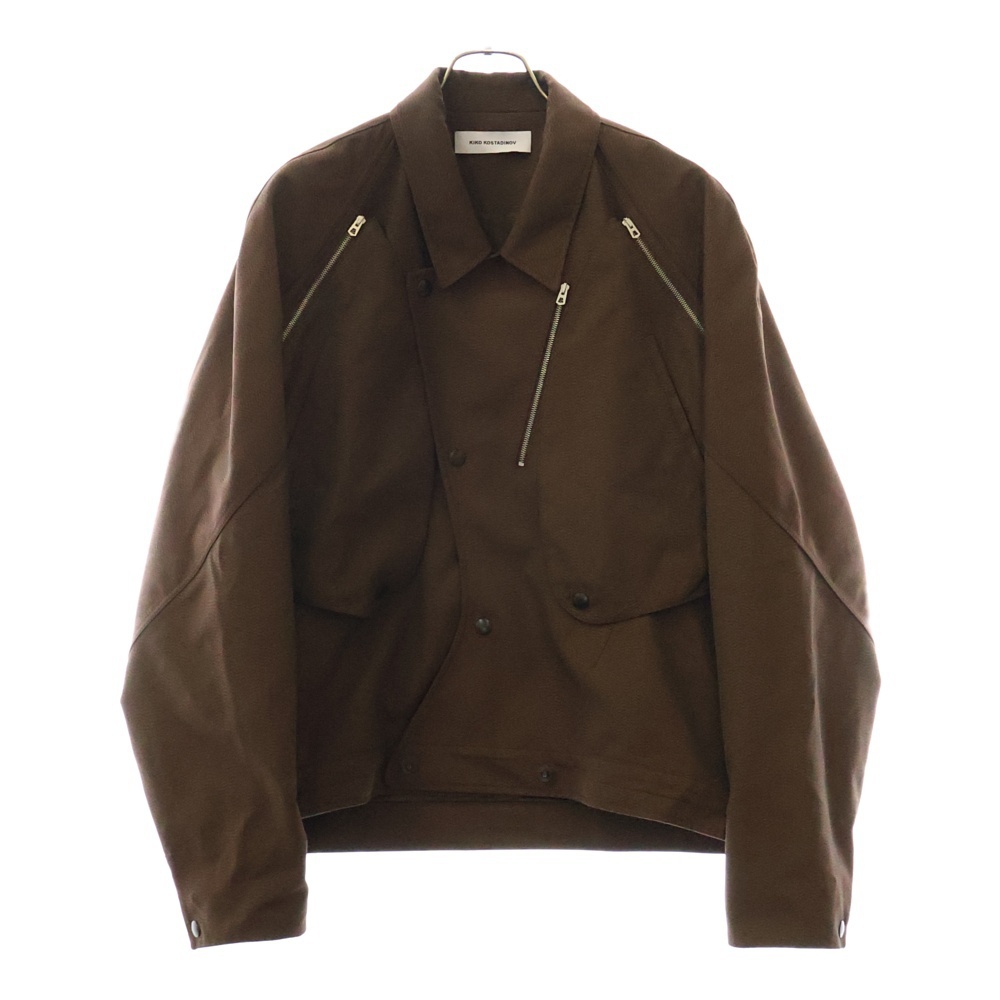 KIKO KOSTADINOV キココスタディノフ TONINO UTILITY JACKET 00162024 ジップジャケット ブラウン拍卖