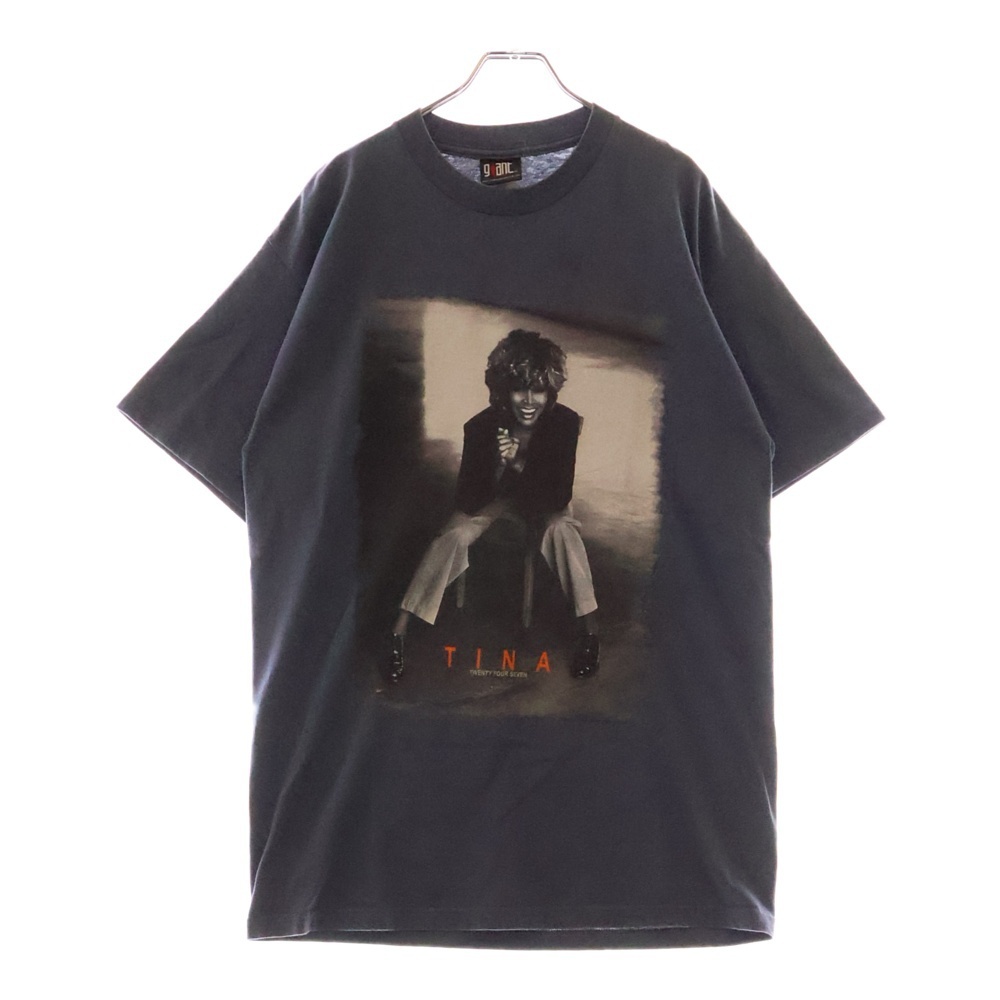 ヴィンテージ 00S VINTAGE TINA TURNER 2000 TOUR TEE 2000年ツアー ヴィンテージ ティナ ターナー 両面プリント クルーネック 半袖Tシャツ拍卖