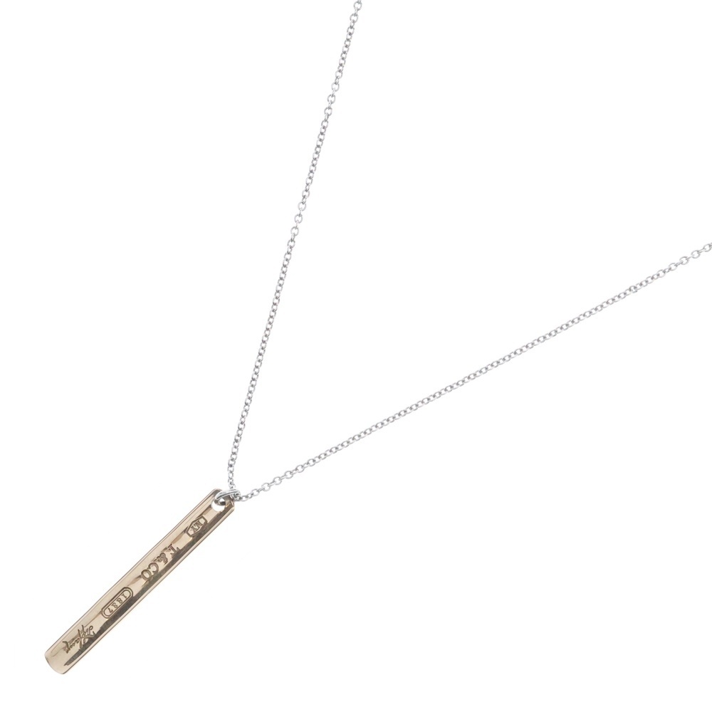 TIFFANY&Co ティファニー 1837 バー ロゴ ネックレス シルバー拍卖