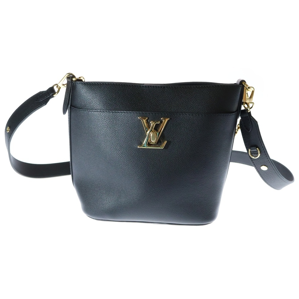 LOUIS VUITTON ルイヴィトン ロック&ウォーク ショルダーバッグ チェーンバッグ ブラック ゴールド金具 M24006拍卖