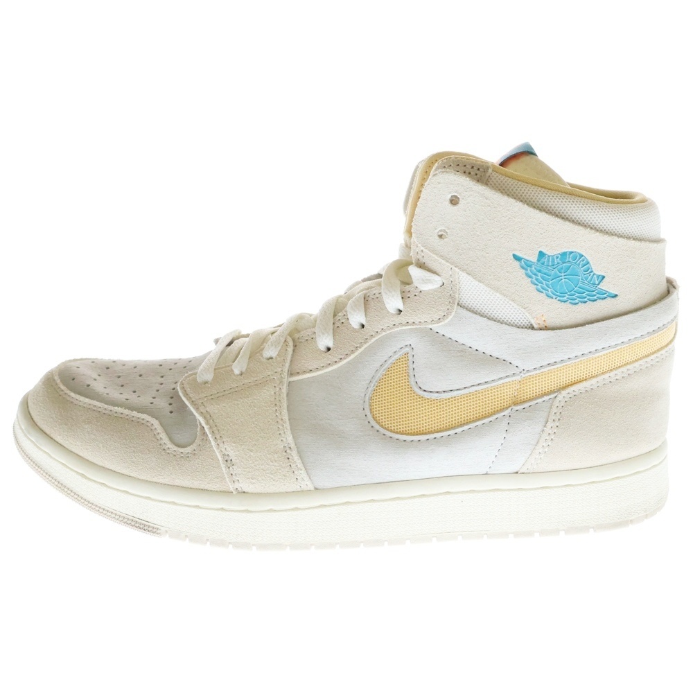 NIKE ナイキ Air Jordan 1 High Zoom CMFT 2 エアジョーダン1 ズーム CMFT 2 ハイカットスニーカー アイボリー US10/28cm DV1307-180拍卖