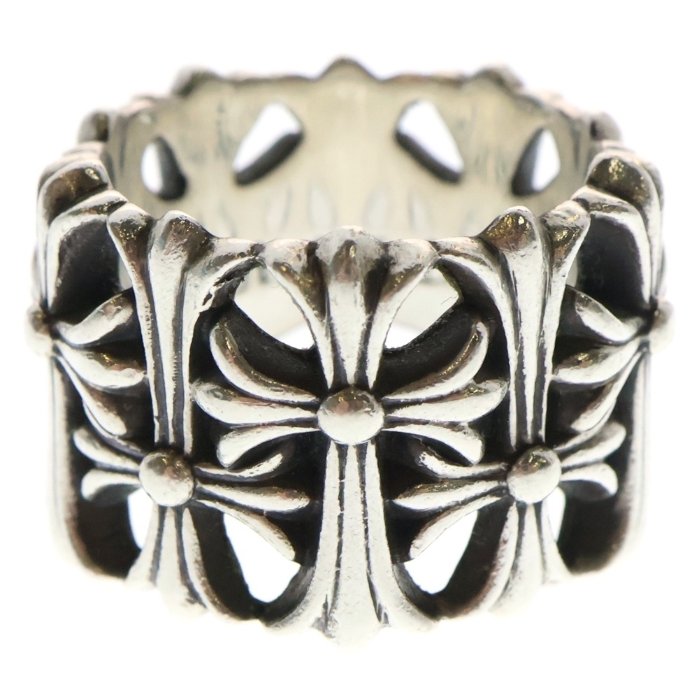 CHROME HEARTS クロムハーツ CEMETERY セメタリー クロスリング シルバー BCA339拍卖