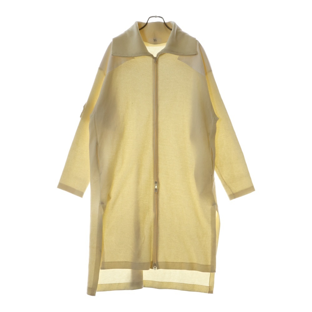 Y's ワイズ コットン ダブルジップ ニット ワンピース レディース アイボリー YR-D04-803拍卖