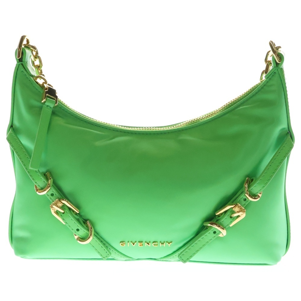 GIVENCHY ジバンシィ VOYOU PARTY ヴォワイユー パーティ バッグ ワンショルダー ライトグリーン レディース拍卖