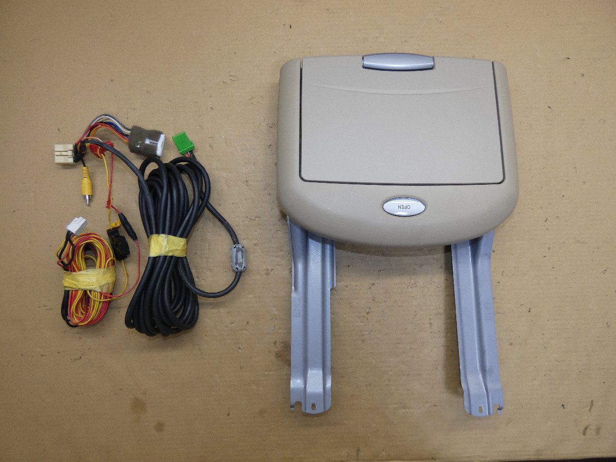 B1499 E トヨタ エスティマ GSR50 純正 OP オプション フリップダウン モニター V9T-R56C 08545-00M30-A0 50 55拍卖