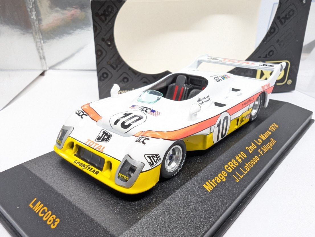絶版!! ixo 1/43 ミラージュ GR8 No.10 ル・マン1976 2位拍卖