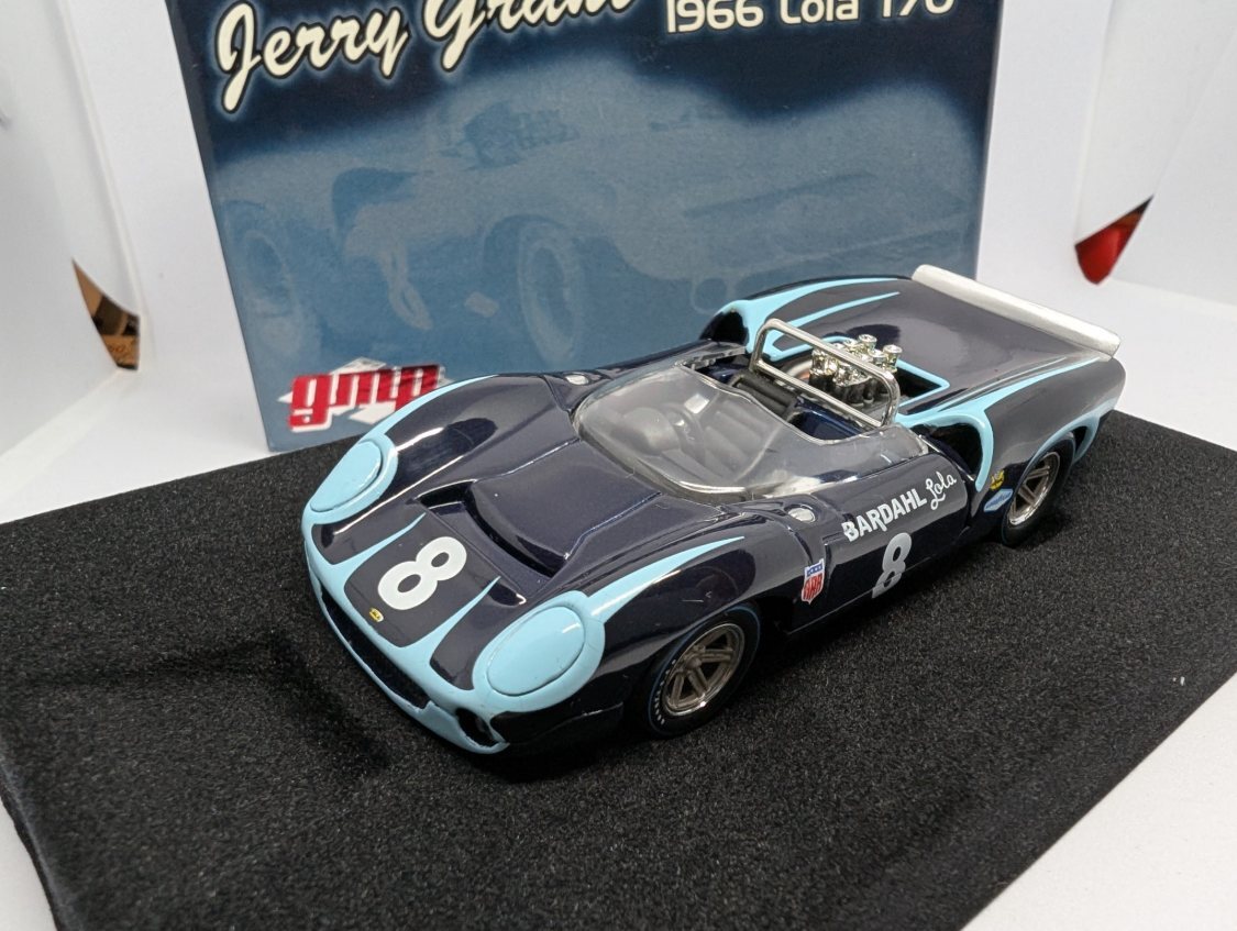 レア!! 絶版!! GMP 1/43 ローラ T70 No.8 1966拍卖