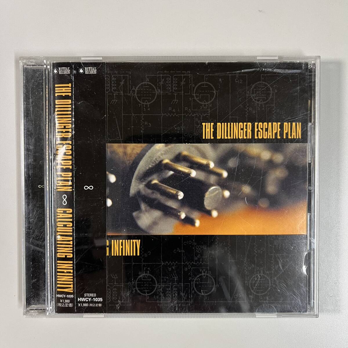 C9509 THE DILLINGER ESCAPE PLAN / CALCULATING INFINITY 帯付き拍卖