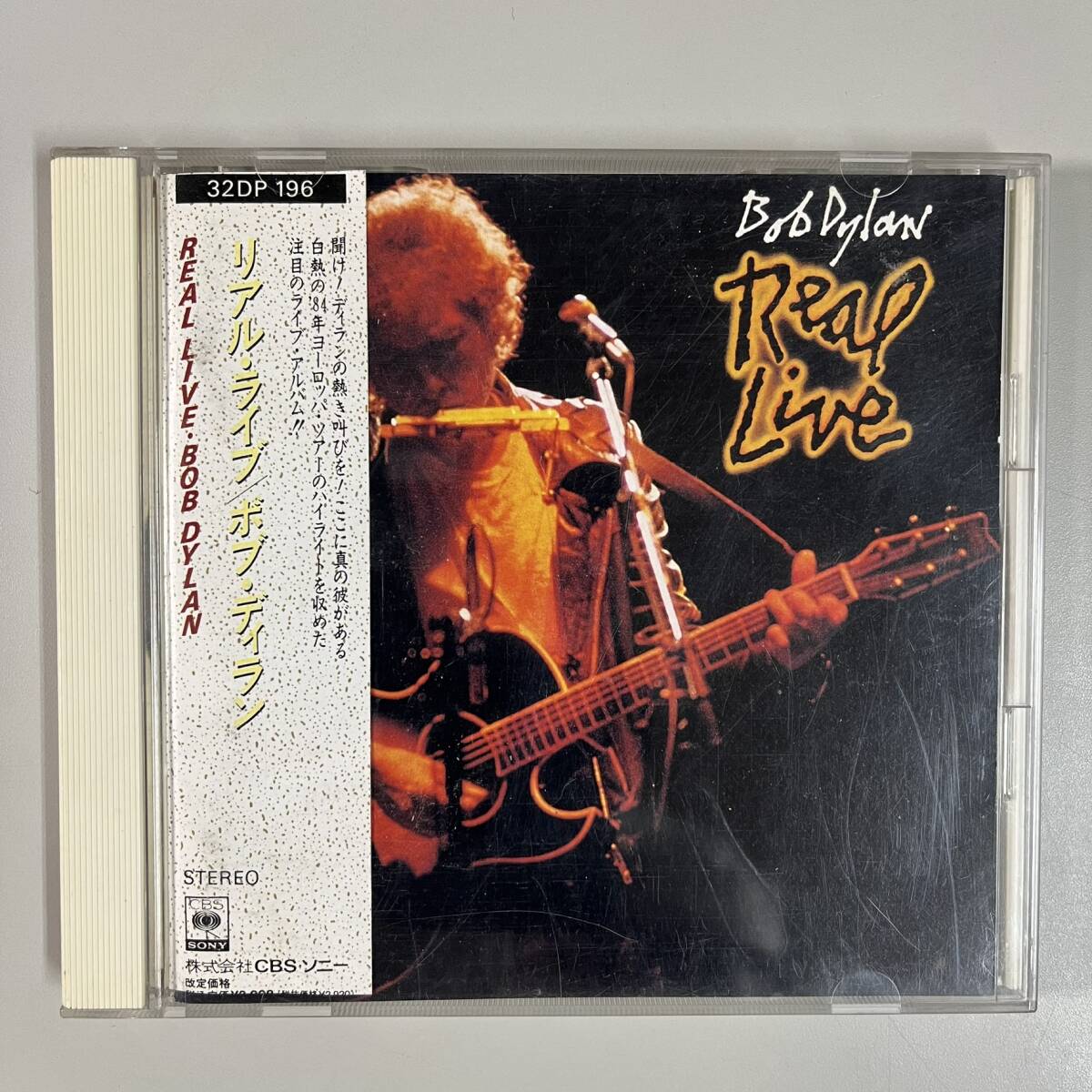 C9614 BOB DYLAN / REAL LIVE 帯付き拍卖
