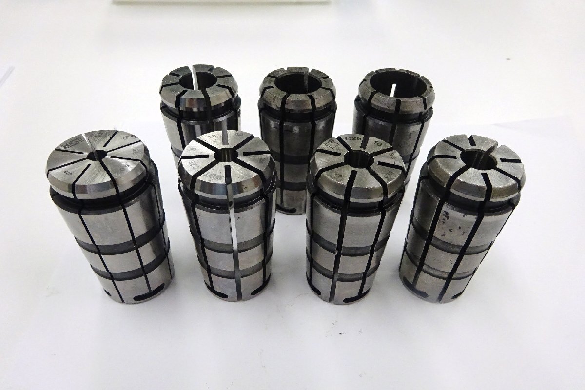 MST スプリングコレット C25 7個セット 送料無料拍卖