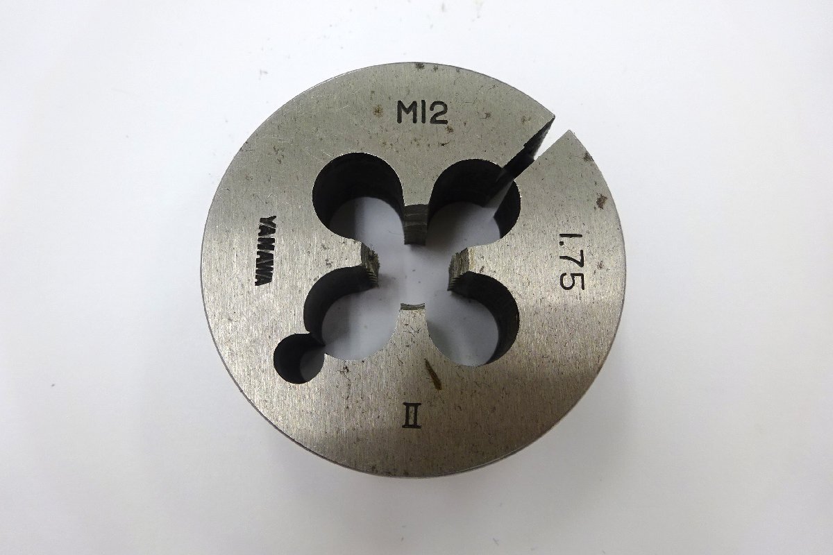 YAMAWA ダイス M12×P1.75 外径Φ50 送料無料拍卖