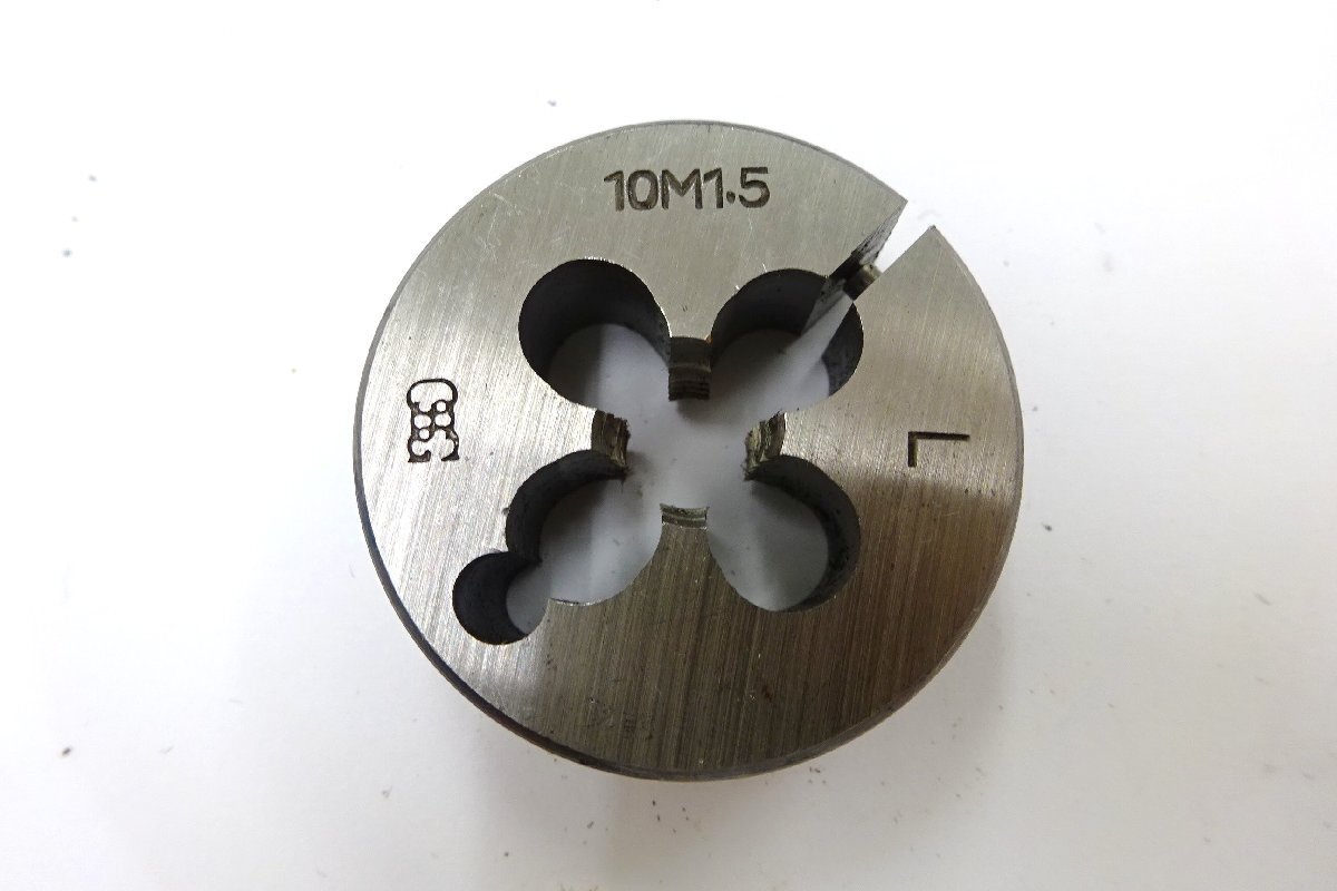 OSG ダイス M10×P1.5L(左) 外径Φ38 送料無料拍卖