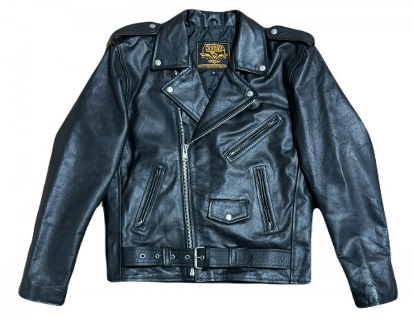 極美 90's〜00s Milwaukee Leather ミルウォーキー レザー ダブル ライダース ジャケット / ミントコンディション 本革拍卖