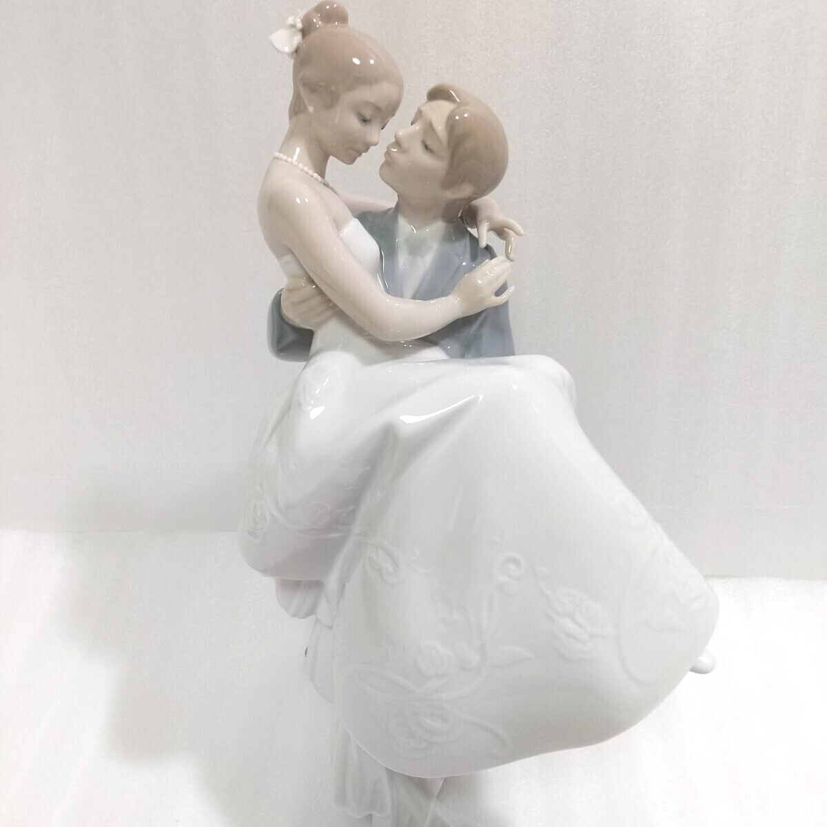 即決 リヤドロ 永遠の愛 8029 ウェディング 置物 人形 LLADRO フィギュリン拍卖