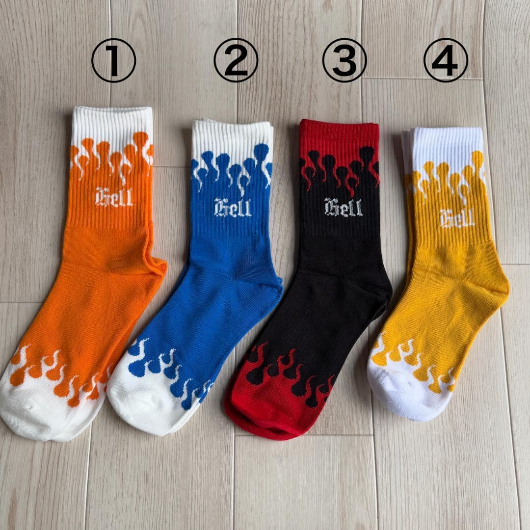 ファイヤーソックス メンズ フレイムス ソックス ストリート VANS チャレンジャー オーセンティック オールドスクール拍卖