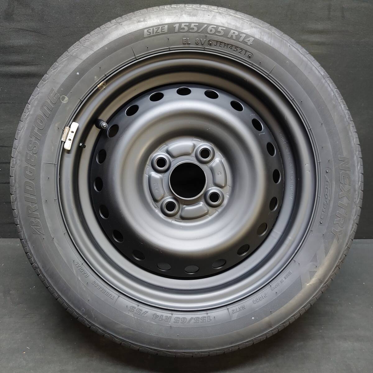 ★☆ ホンダ純正 ブリヂストン 155/65R14 N-BOX N-WGN N-ONE PCD100/+40 1本のみ #24608 ☆★拍卖